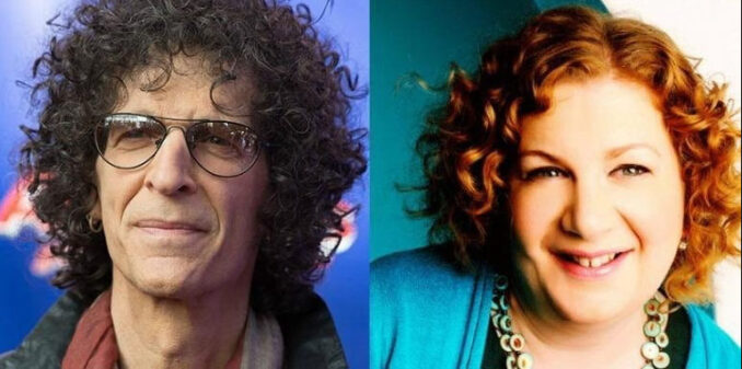 Alison Berns and Howard Stern