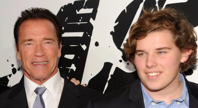 Arnold Schwarzenegger and Christopher Schwarzenegger